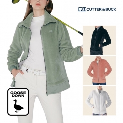 커터앤벅 여성 방풍 덤블 플리스 구스다운 재킷 C2WJKW20