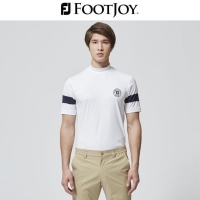 풋조이 남성 블록 슬리브 반목 티셔츠 FJ-S22-S12