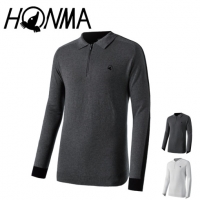 혼마 어페럴 남성 캐시미어 하프집업 스웨터 HMGQ502B502