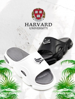 Harvard University 레터링 EVA 쿠션슬리퍼 H-23037