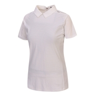 혼마 어페럴 여성 클리어 브랜드 포인트 셔츠 HWHX702R849