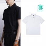 레인메이커 남성 우븐 블록 크롭 포켓 반팔 티셔츠 R23MCT52