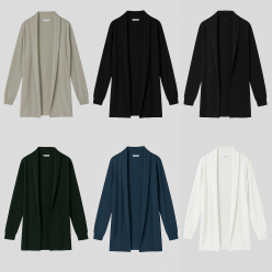 이카룩 남성 ​​​​​​​멀티컬러 미들 숄 가디건&nbsp;IK-CKA103