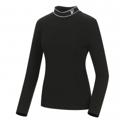 볼빅 여성 골프 에센셜 네크포인트 기모 티셔츠 VLTSMA91