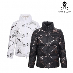 마크앤로나 남성 룰러패턴 구스다운 점퍼 LN4ID72M