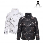 마크앤로나 남성 룰러패턴 구스다운 점퍼 LN4ID72M