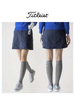 타이틀리스트 여성 패딩 누빔 안솜스커트