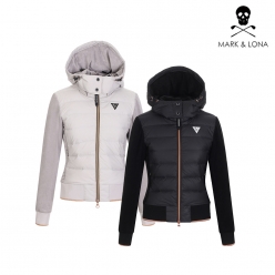 마크앤로나 여성 코드라인 니트하이브리드 재킷 LN4CD53F