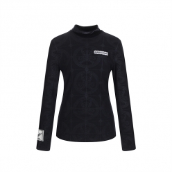 마크앤로나 여성 올오버 엠보 하이넥 티셔츠&nbsp;LN3IA74F