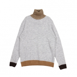 이카룩 남성&nbsp;배색 포인트 하이넥 니트&nbsp;WSE-ANIT102