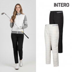 인테로 골프 여성 겨울 패딩 기모 골프바지 WIWGY