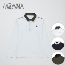 혼마 남성 와플 패턴 티셔츠&nbsp;HMHQ700B524