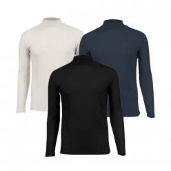 이카룩 남성 멀티컬러 기모 터늘넥 이너&nbsp;WIK-TEE196