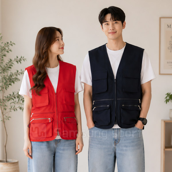 [37년전통] SMC-56 행사 단체조끼(6컬러)