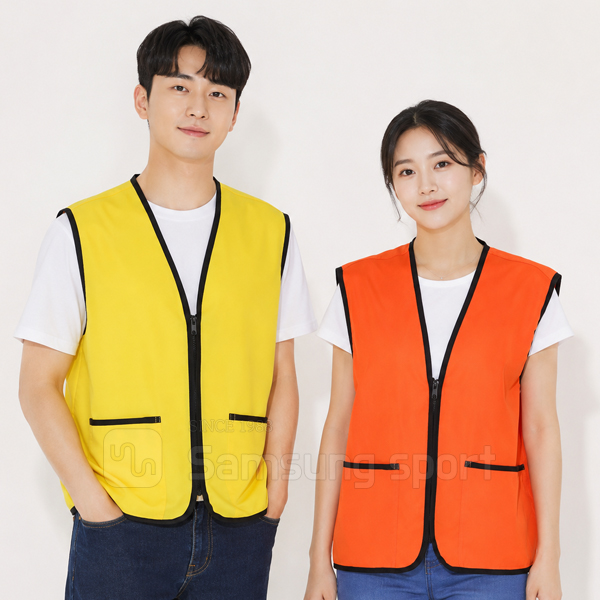 [37년전통] SMC-202-3 행사 마트조끼 (5컬러)
