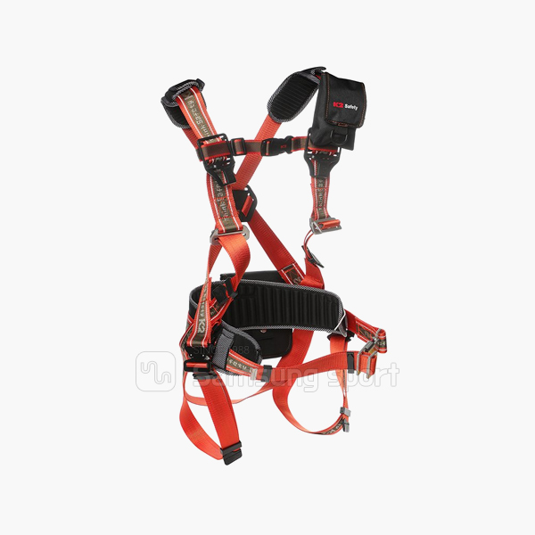 KB-9201(Y) 오렌지 전체식 안전벨트(더블)