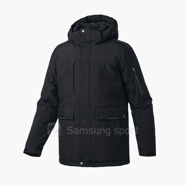 SBCT-135 블랙 후드 웰론 점퍼