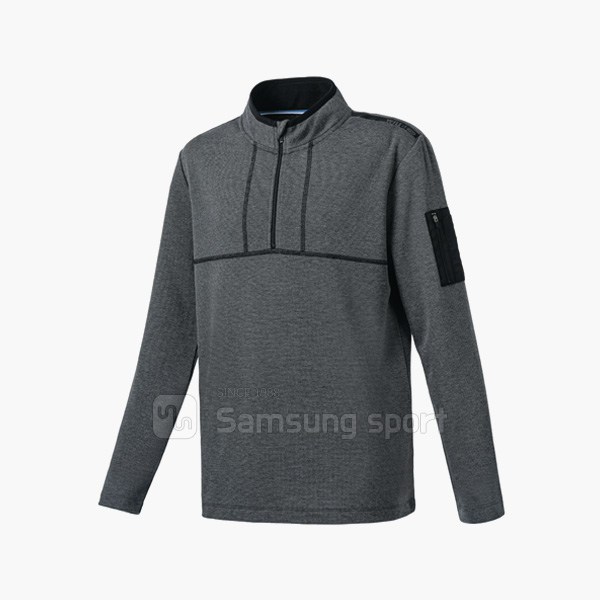 SBCT-619 GREY 반집업 티셔츠