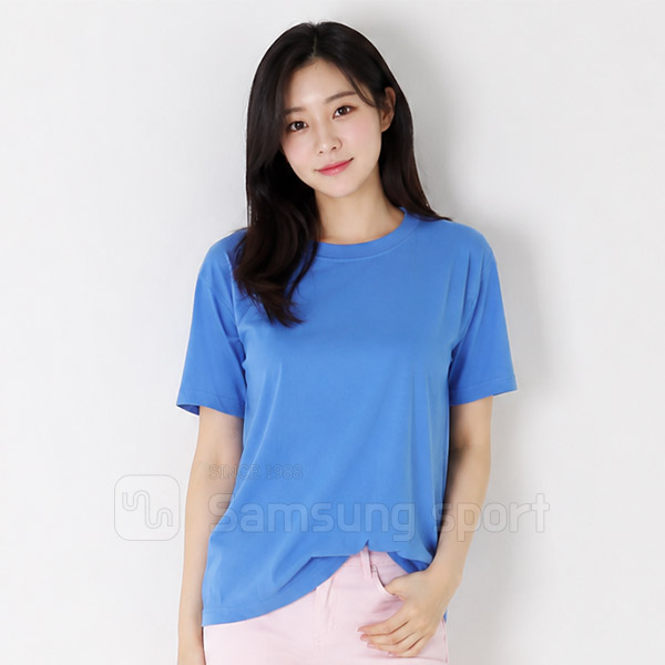 고급형 라운드T 반팔 (20컬러)