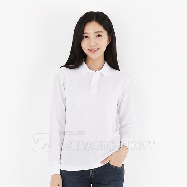 고급형 PK 폴로티 (백색)