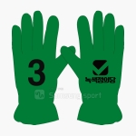 녹색정의당 선거복 - 초록색 장갑
