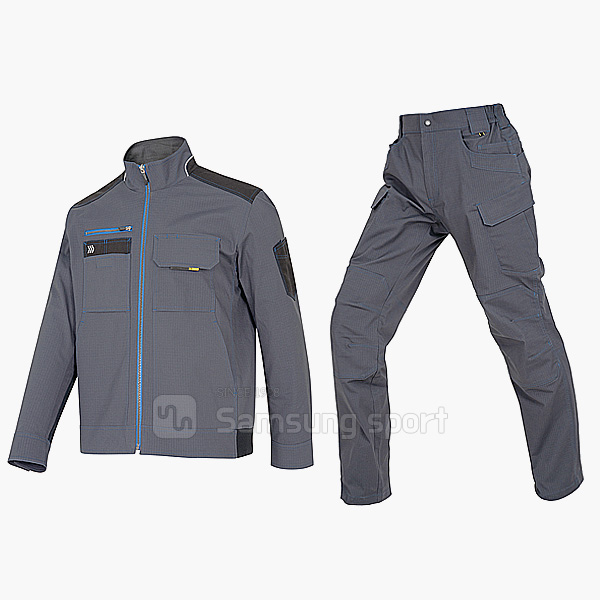 [37년전통]&nbsp;SBPR-01JP 춘추 고급 현장작업복(수납기능강조)상하세트