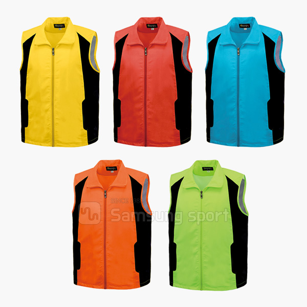 [37년전통] DV-442 카라 행사조끼(5컬러)