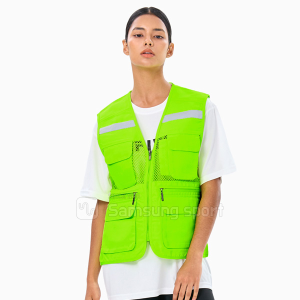 [37년전통] DS-57 고휘도 고급형망사 안전조끼(7컬러)