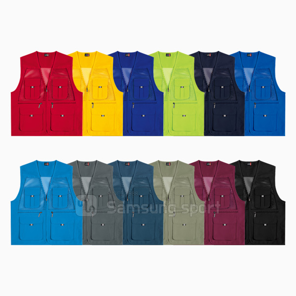 [37년전통] LD-460 왕망사 단체조끼