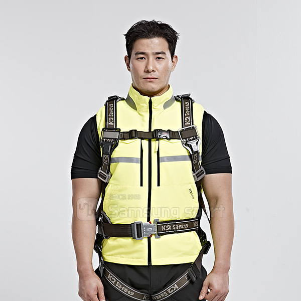 K2 Safety 에어윈드 베스트 3 (벨트형) (YE)