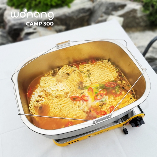 원앙 다용도 캠핑싱크 설거지통 캠핑도마+조리+냄비 멀티(CAMP 300)