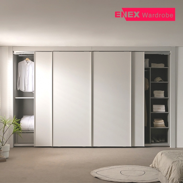 꼬모 슬라이딩 붙박이장 (실속형)-15cm