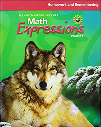 Math Expressions Homework and Remembering consumable Workbook G6 isbn 9780547567532