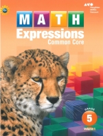 Math Expressions Homework and Remembering consumable Workbook G5 isbn 9780547824642