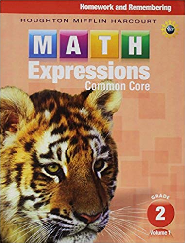 Math Expressions Homework and Remembering consumable Workbook G2 isbn 9780547824604