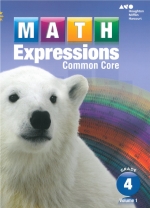 Math Expressions Student Activity Book Collection G4 isbn 9780547824758