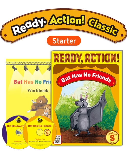 Ready Action Classic Starter Bat Has No Friends Pack isbn 9791160573831