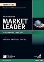 Market Leader Extra Pre-Intermediate Business English CourseBook with DVD-Rom isbn 9781292134796