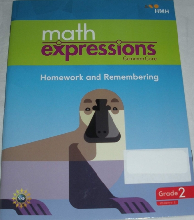 Math Expressions Workbook 2018 G2 Vol.2 isbn 9781328702654
