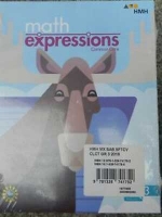Math Expressions Student Book 2018 G3 isbn 9781328741752