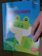 Math Expressions Student Book 2018 G1 Vol.1 isbn 9780544919730