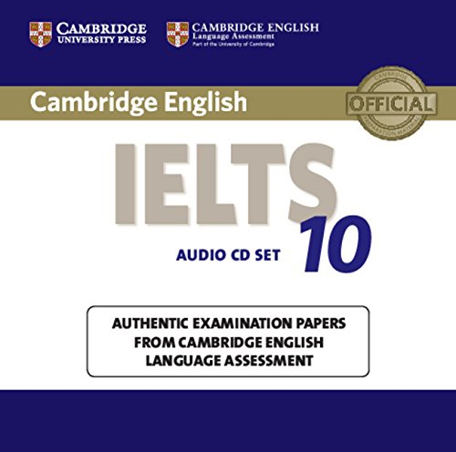 Cambridge IELTS 10 Audio_CD isbn 9781107464421