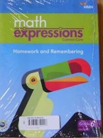 Math Expressions Workbook 2018 G6 isbn 9781328742216