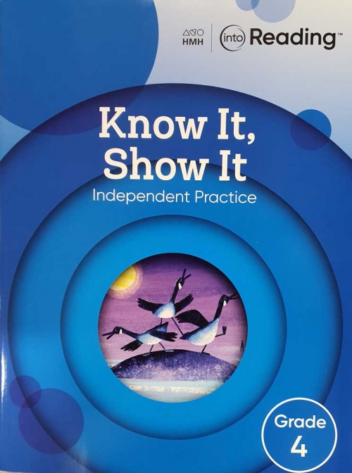 Into Reading Know It Show It G4 isbn 9781328453259