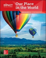 Impact Social Studies Our Place in the World Grade 1 Research Companion isbn 9780076928729