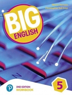 Big English 5 Workbook with Audio CD 2nd isbn 9781292233345