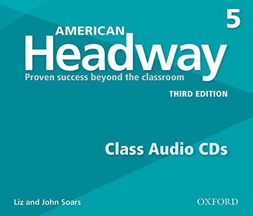 American Headway 3rd Edition 5 Audio CD isbn 9780194726702