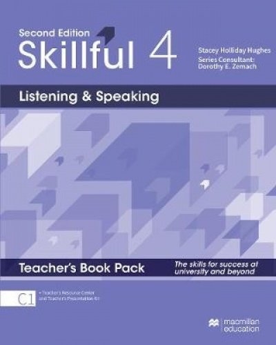 Skillful 4 Listening & Speaking Teacher's Book 2nd isbn 9781380010834