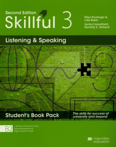 Skillful 3 Listening & Speaking Student Book & Digital 2nd isbn 9781380010711