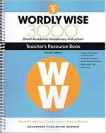 Wordly Wise 3000 4th Edition Book 5 Teacher Guide isbn 9780838877180